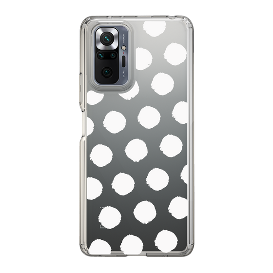 Slim Protection Case［ Original - Favorite Color Polka Dots - White ］