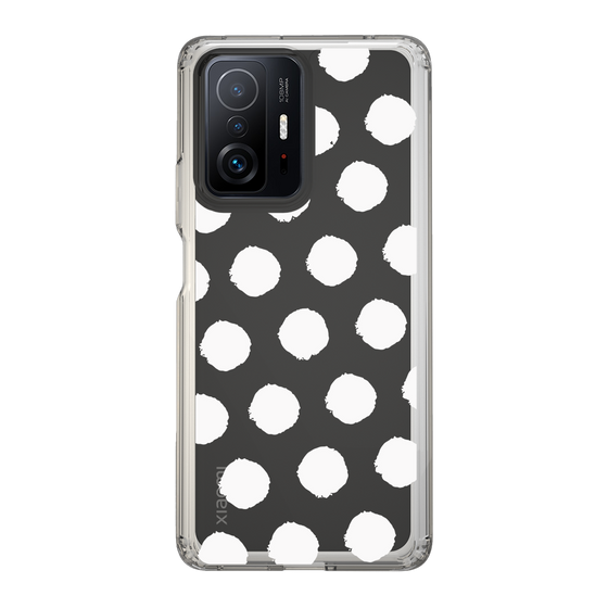 Slim Protection Case［ Original - Favorite Color Polka Dots - White ］