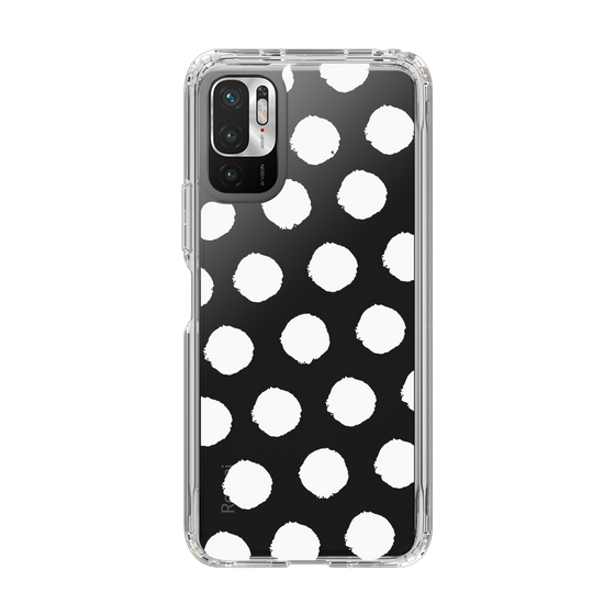 Slim Protection Case［ Original - Favorite Color Polka Dots - White ］
