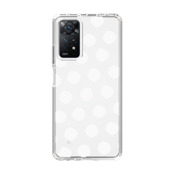 Slim Protection Case［ Original - Favorite Color Polka Dots - White ］