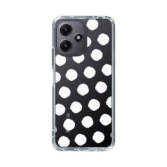 Slim Protection Case［ Original - Favorite Color Polka Dots - White ］