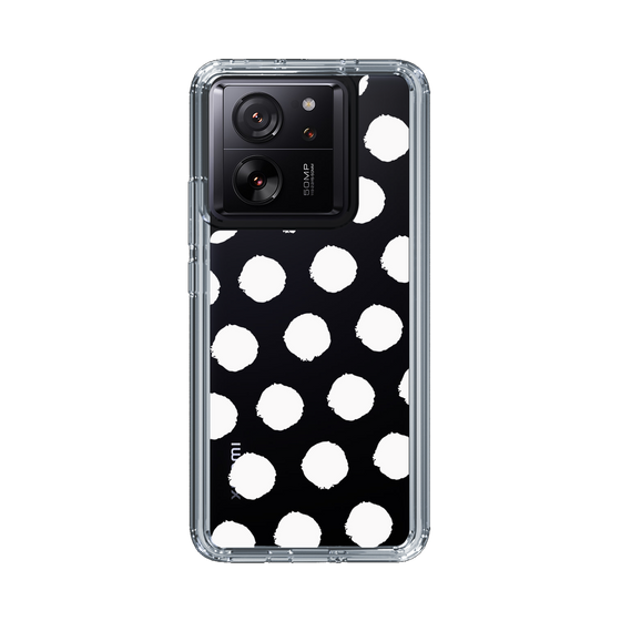 Slim Protection Case［ Original - Favorite Color Polka Dots - White ］