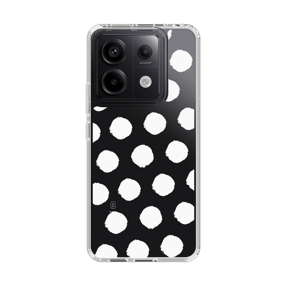 Slim Protection Case［ Original - Favorite Color Polka Dots - White ］