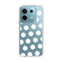 Slim Protection Case［ Original - Favorite Color Polka Dots - White ］