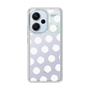 Slim Protection Case［ Original - Favorite Color Polka Dots - White ］