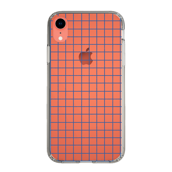 Slim Protection Case［ Original - Favorite Color Check - Blue ］