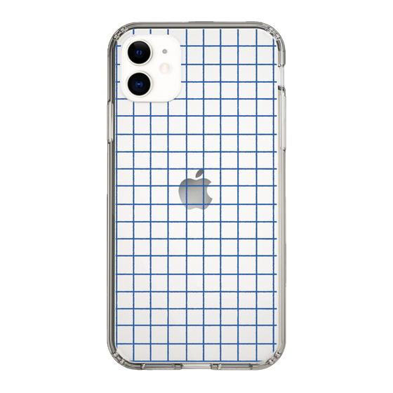 Slim Protection Case［ Original - Favorite Color Check - Blue ］
