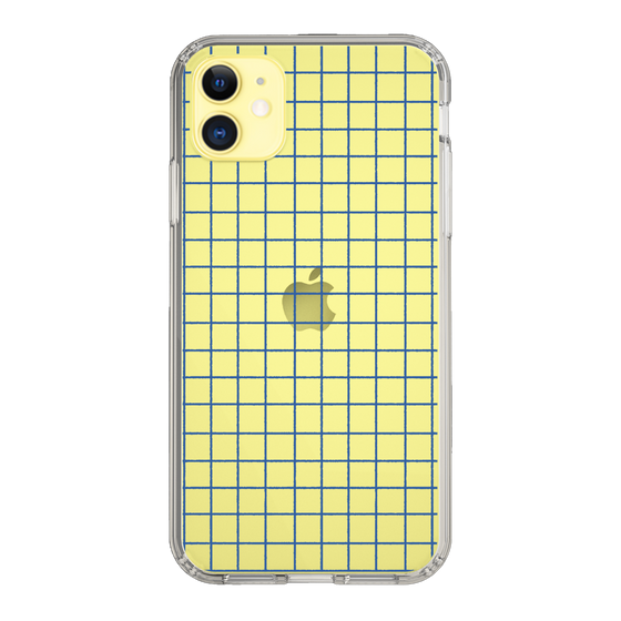 Slim Protection Case［ Original - Favorite Color Check - Blue ］