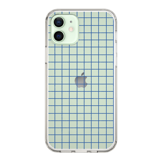 Slim Protection Case［ Original - Favorite Color Check - Blue ］