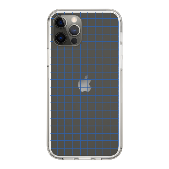 Slim Protection Case［ Original - Favorite Color Check - Blue ］