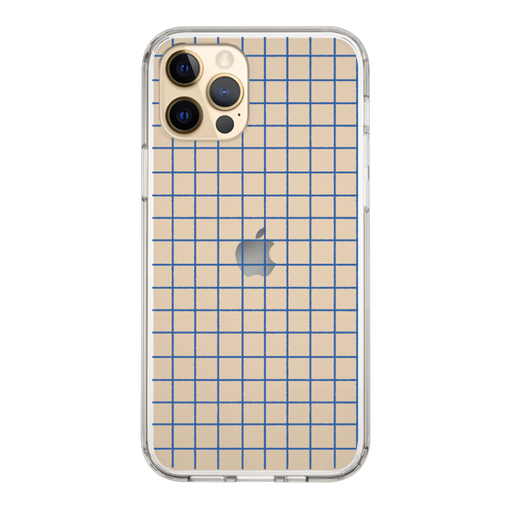 Slim Protection Case［ Original - Favorite Color Check - Blue ］