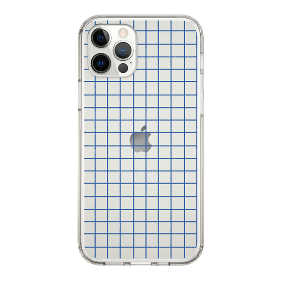 Slim Protection Case［ Original - Favorite Color Check - Blue ］