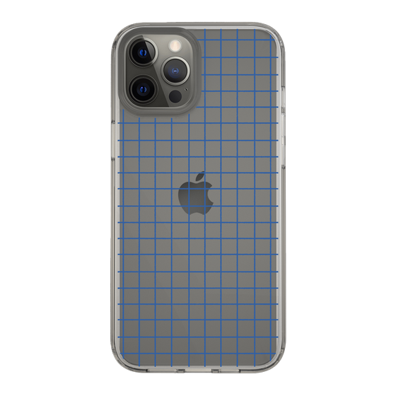 Slim Protection Case［ Original - Favorite Color Check - Blue ］