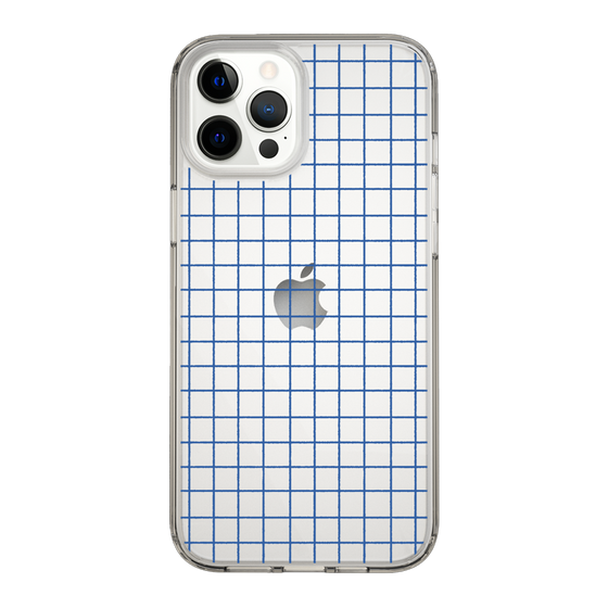 Slim Protection Case［ Original - Favorite Color Check - Blue ］