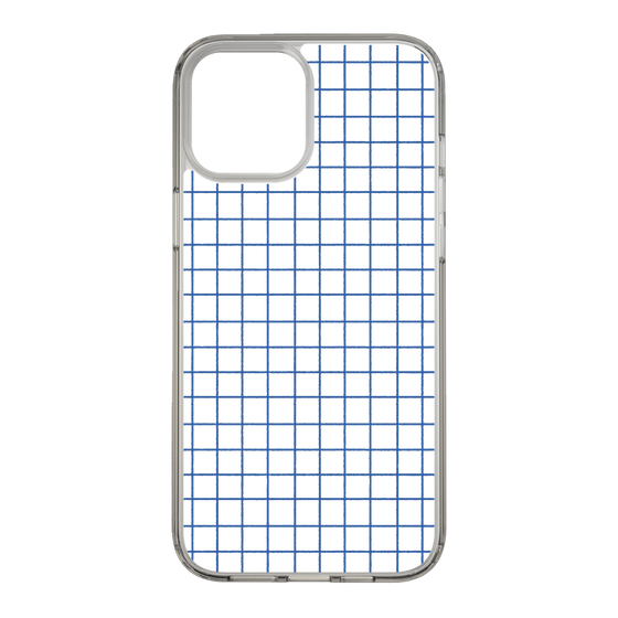 Slim Protection Case［ Original - Favorite Color Check - Blue ］