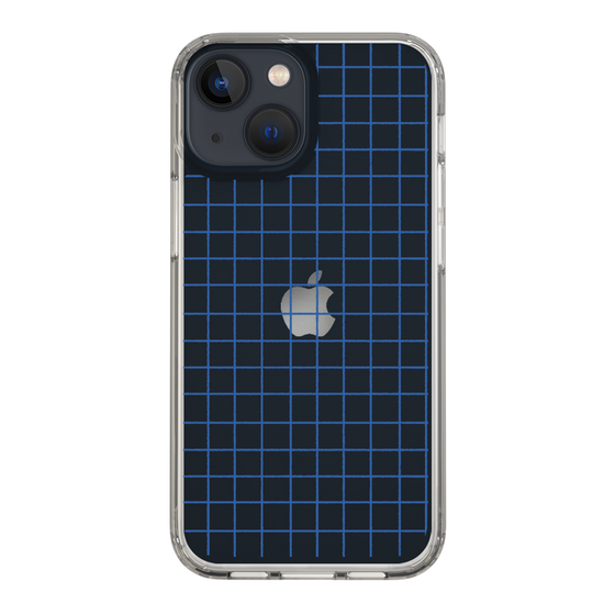 Slim Protection Case［ Original - Favorite Color Check - Blue ］