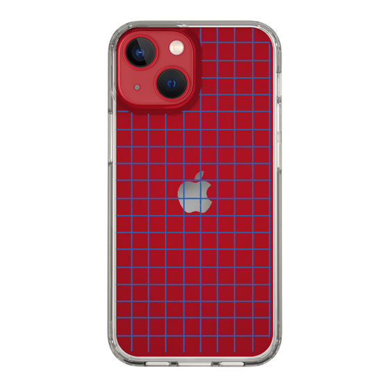 Slim Protection Case［ Original - Favorite Color Check - Blue ］