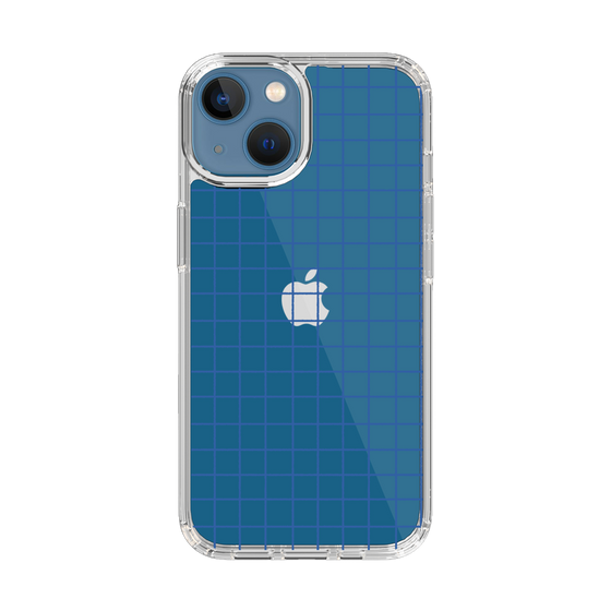 Slim Protection Case［ Original - Favorite Color Check - Blue ］