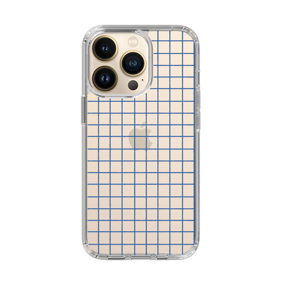 Slim Protection Case［ Original - Favorite Color Check - Blue ］