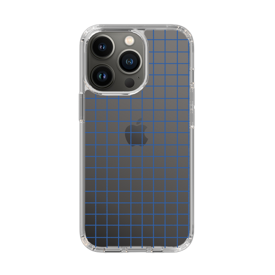 Slim Protection Case［ Original - Favorite Color Check - Blue ］