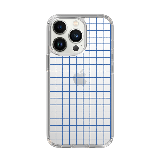 Slim Protection Case［ Original - Favorite Color Check - Blue ］