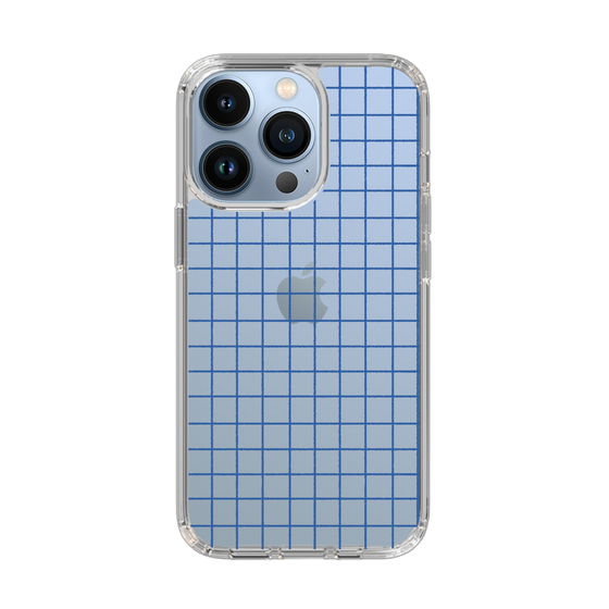 Slim Protection Case［ Original - Favorite Color Check - Blue ］