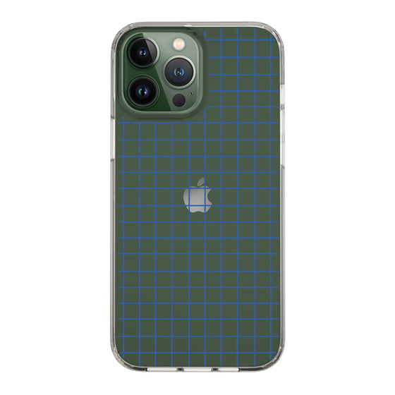 Slim Protection Case［ Original - Favorite Color Check - Blue ］