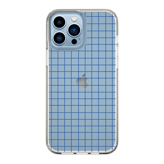 Slim Protection Case［ Original - Favorite Color Check - Blue ］