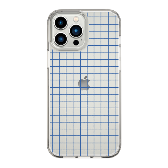 Slim Protection Case［ Original - Favorite Color Check - Blue ］