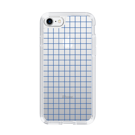 Slim Protection Case［ Original - Favorite Color Check - Blue ］