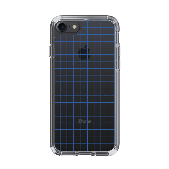 Slim Protection Case［ Original - Favorite Color Check - Blue ］