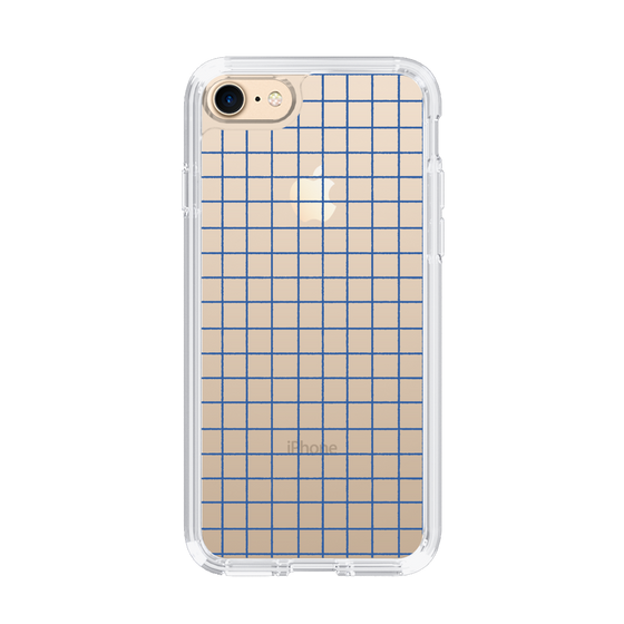 Slim Protection Case［ Original - Favorite Color Check - Blue ］