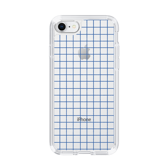 Slim Protection Case［ Original - Favorite Color Check - Blue ］