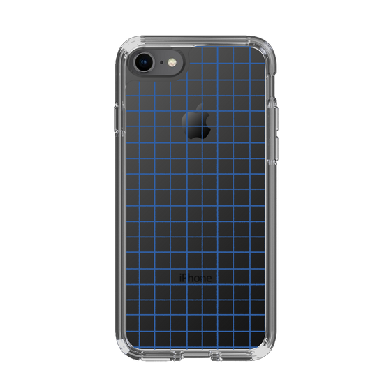 Slim Protection Case［ Original - Favorite Color Check - Blue ］
