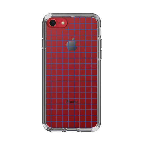 Slim Protection Case［ Original - Favorite Color Check - Blue ］