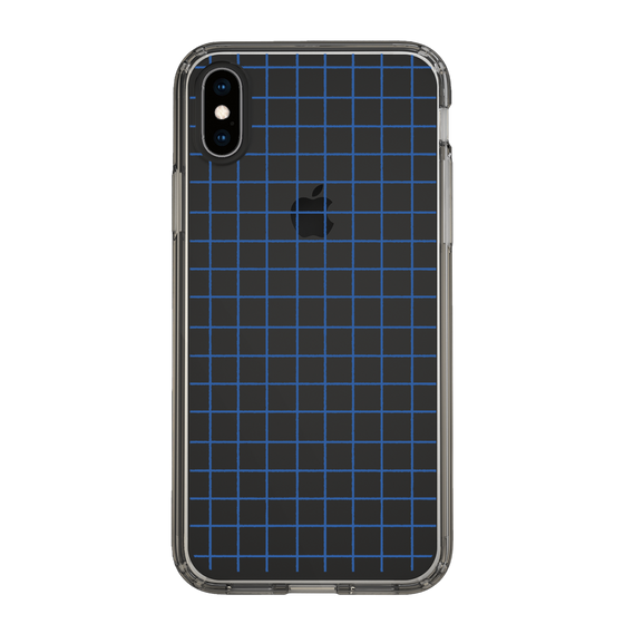 Slim Protection Case［ Original - Favorite Color Check - Blue ］