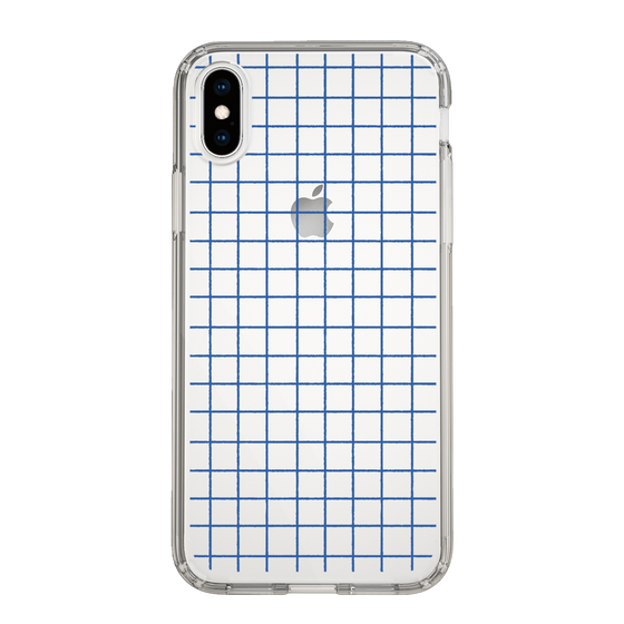Slim Protection Case［ Original - Favorite Color Check - Blue ］
