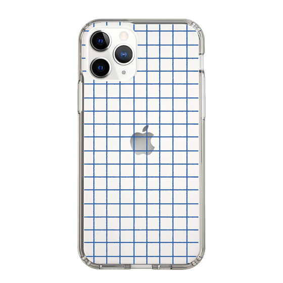 Slim Protection Case［ Original - Favorite Color Check - Blue ］