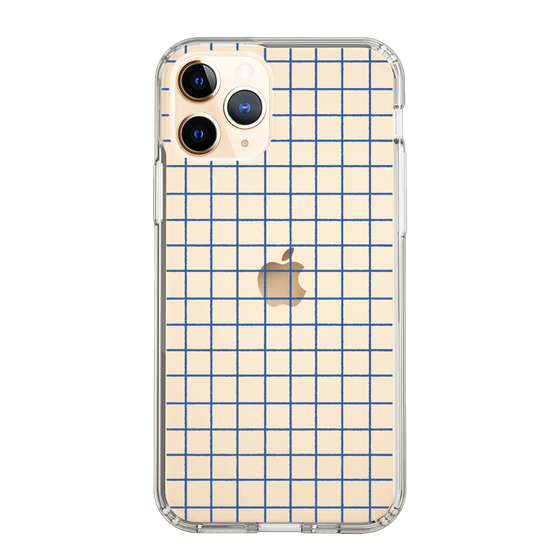 Slim Protection Case［ Original - Favorite Color Check - Blue ］