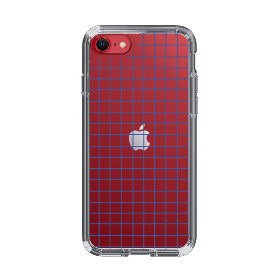 Slim Protection Case［ Original - Favorite Color Check - Blue ］