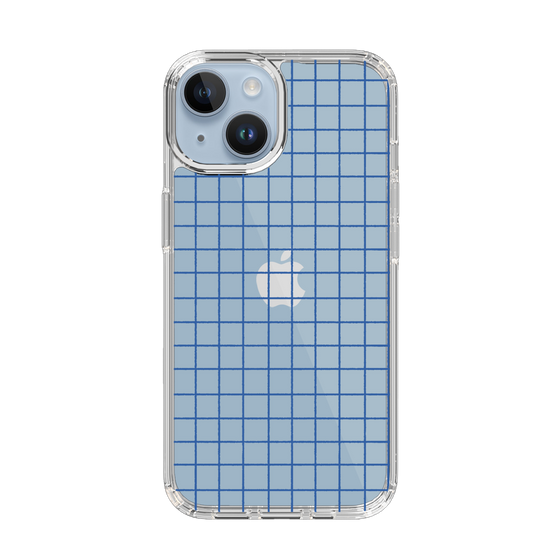 Slim Protection Case［ Original - Favorite Color Check - Blue ］