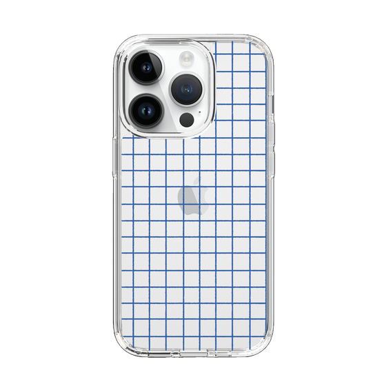 Slim Protection Case［ Original - Favorite Color Check - Blue ］