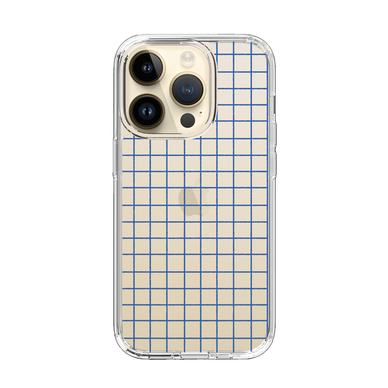 Slim Protection Case［ Original - Favorite Color Check - Blue ］