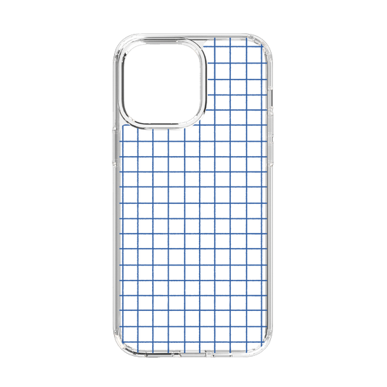 Slim Protection Case［ Original - Favorite Color Check - Blue ］