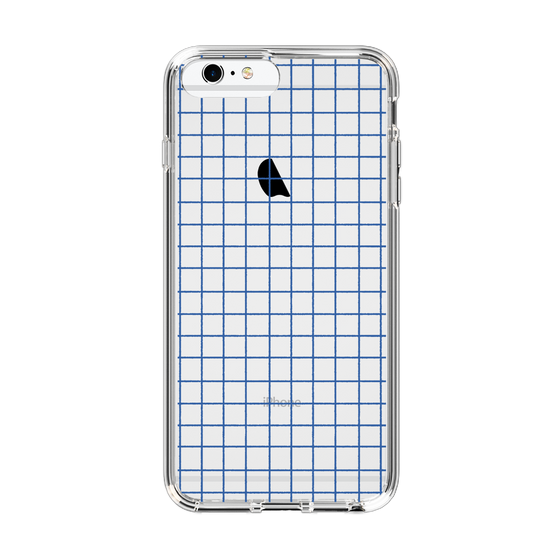 Slim Protection Case［ Original - Favorite Color Check - Blue ］