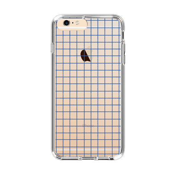 Slim Protection Case［ Original - Favorite Color Check - Blue ］