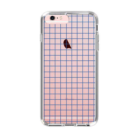 Slim Protection Case［ Original - Favorite Color Check - Blue ］