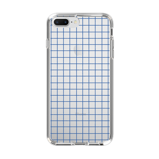 Slim Protection Case［ Original - Favorite Color Check - Blue ］