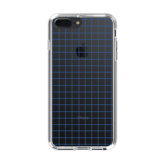 Slim Protection Case［ Original - Favorite Color Check - Blue ］