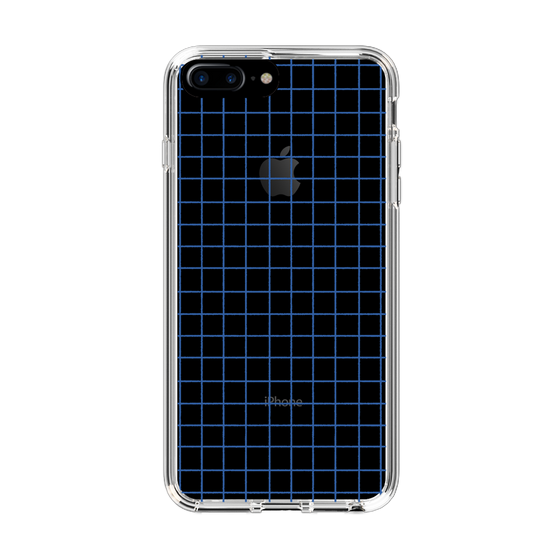Slim Protection Case［ Original - Favorite Color Check - Blue ］